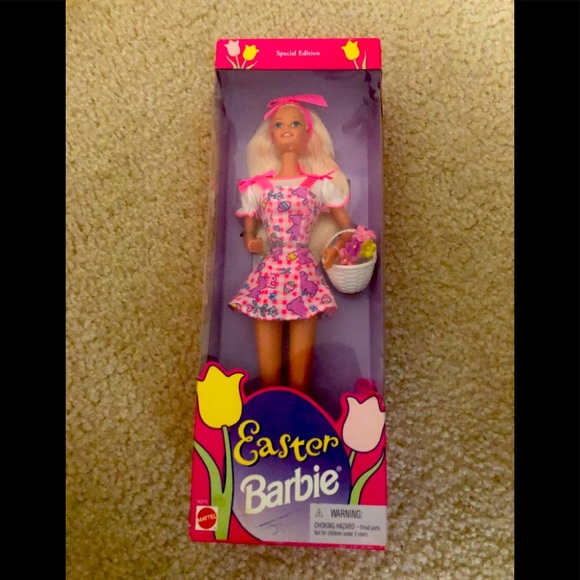 easter barbie 1996